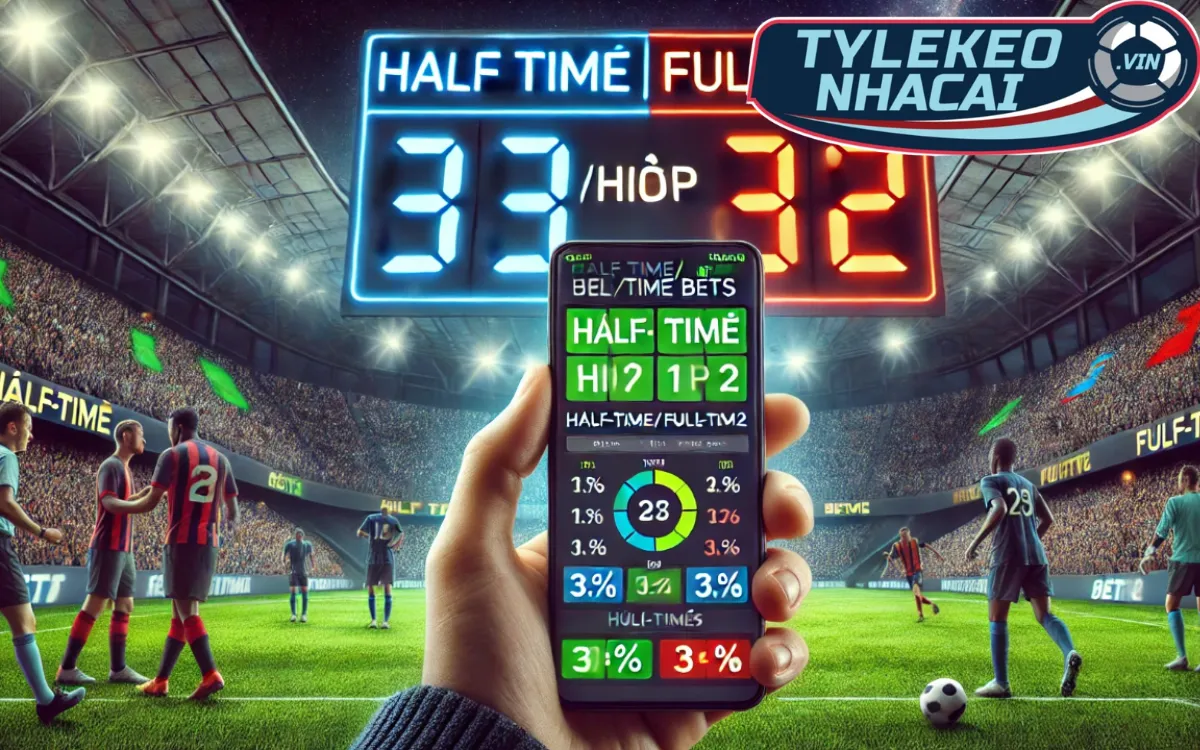 Ký hiệu của kèo hiệp 1/hiệp 2 (Half Time/Full Time)