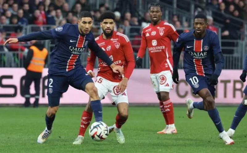 Soi kèo trận đấu Stade Brestois vs PSG